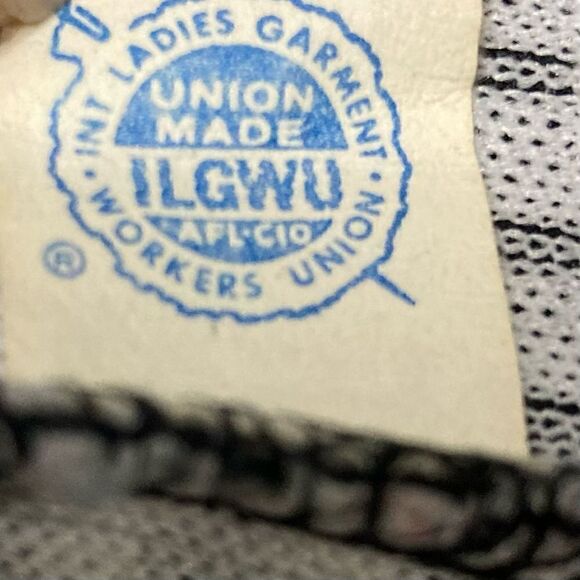 Koret of California Vintage Textured Polka Dot Rockabilly Pin Up Skirt Womens 12 - Picture 6 of 10